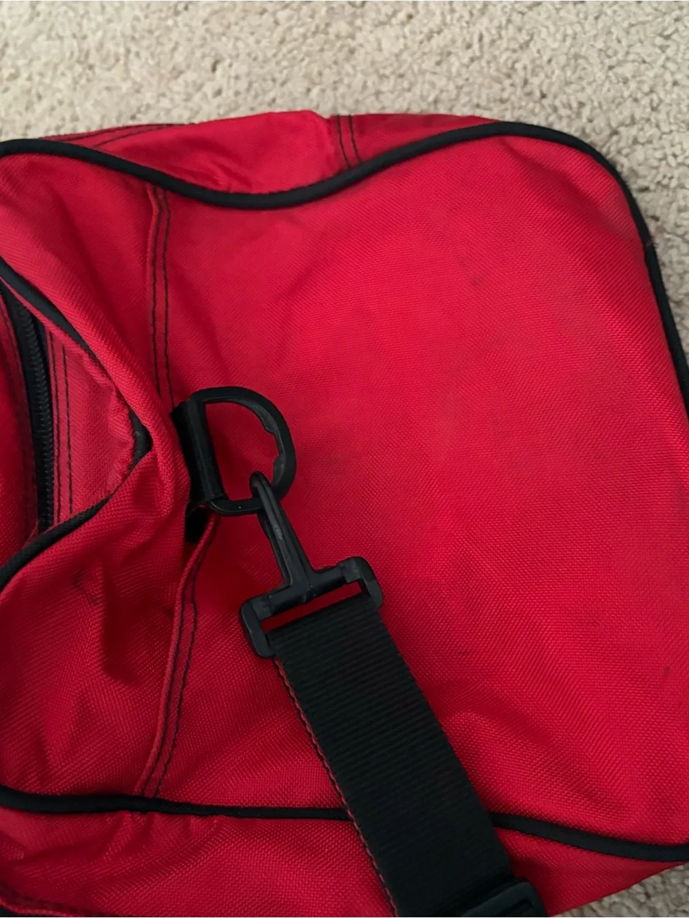 Marlboro Red Adventure Team Duffel with Black Straps